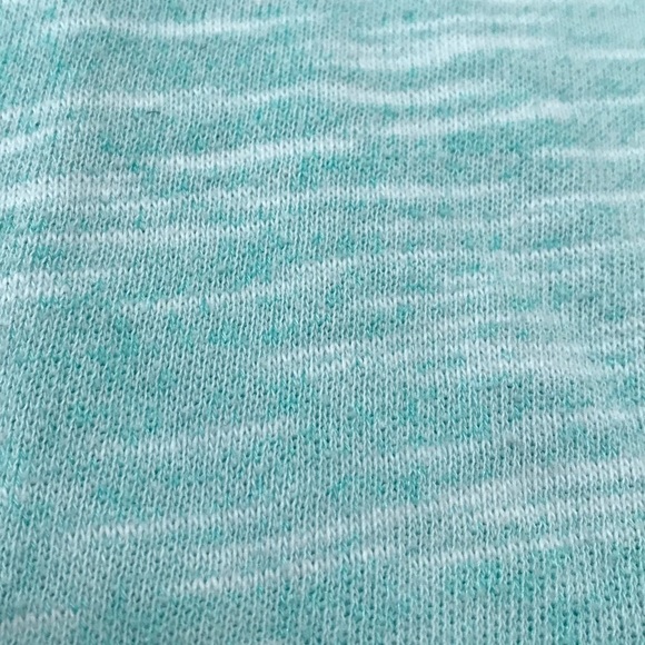 Talbots French Terry Skirt Heathered Aqua Size Large Pull On Drawstring Skirt - Picture 5 of 10